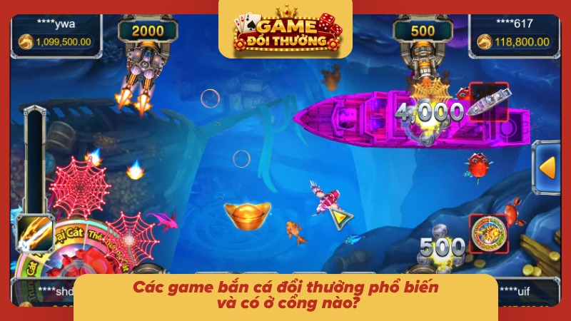 Kho game bắn cá đa sắc, hội tụ những lựa chọn được săn đón