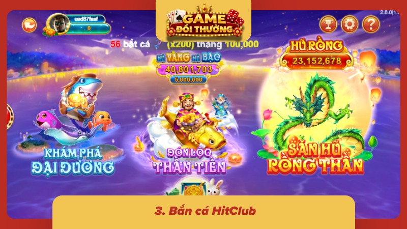 Boss lớn giữa màn hình, mục tiêu lý tưởng cho người thích săn hũ