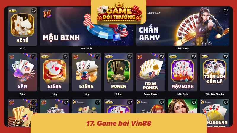 Game bài truyền thống, bàn cược nhẹ, trải nghiệm quen thuộc dễ tiếp cận