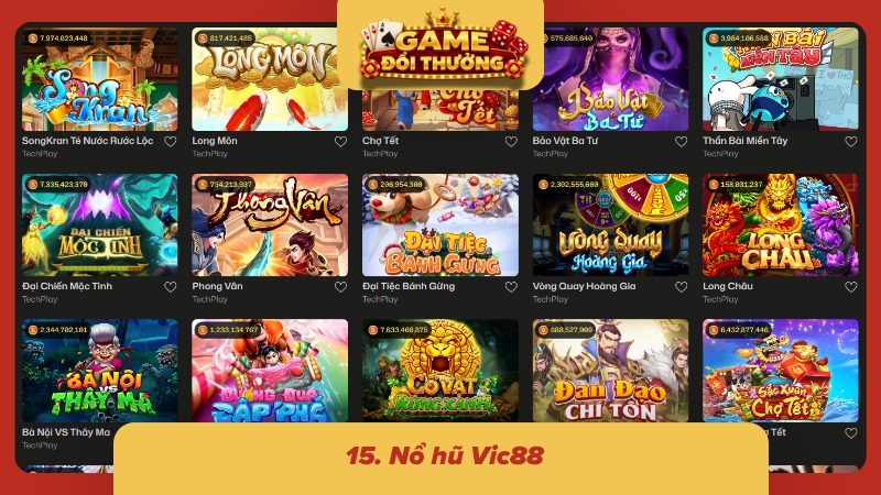Kho game PG Soft phong phú, quy tụ nhiều tựa slot quen thuộc