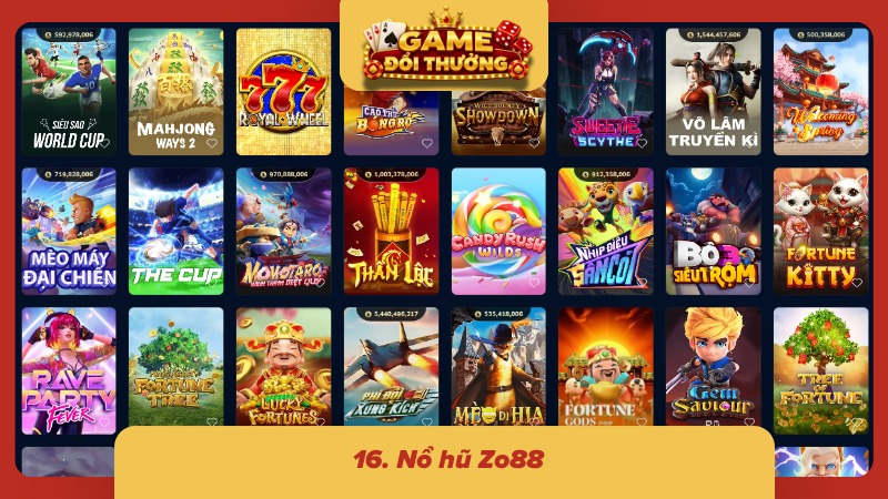 Mức cược từ 2.000 đồng giúp người chơi chủ động chọn nhịp quay phù hợp