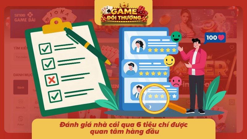 Đánh giá nhà cái qua các bài kiểm tra thực tế