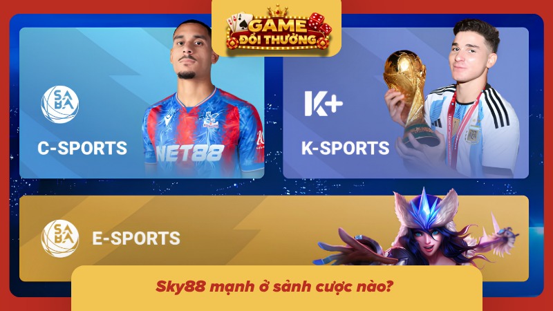 Sảnh cá cược thể thao và casino trực tuyến sắc nét