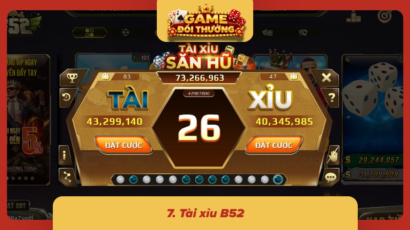 Hũ tích lũy xuất hiện cùng bàn xúc xắc, tạo thêm điểm nhấn cho mỗi phiên