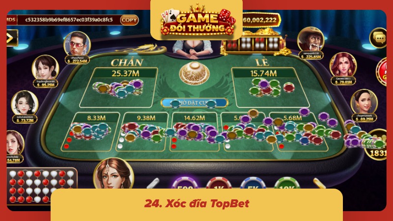 Xóc đĩa đủ kiểu bàn, thích live chân thực hay máy tự động đều có